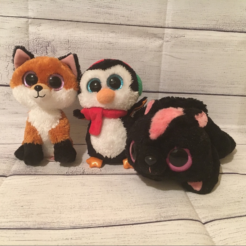 Ty Beanie Boo’s Plush Toys Set of 3